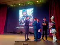 Знак отличия ГТО, погибшего на СВО белогорца, вручили его сестре 