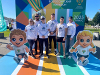 Федеральная территория «Сириус» встречала амурчан в финале Всероссийского марафона «Земля спорта»