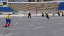 Матч на Кубок Амурской области по хоккею с мячом