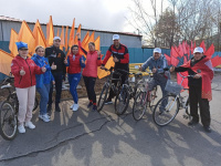 Завитинские ГТОшники приняли участие в велопробеге, посвященном Великой Победе