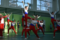  В Белогорске после капремонта торжественно открыли спортзал школы футбола