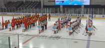 В Бэйане прошли первые международные товарищеские матчи по хоккею