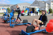  В шаговой доступности: в Новобурейском открыли малую спортивную площадку ГТО