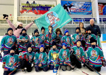 В Новобурейском прошёл хоккейный турнир среди детских команд