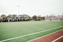 Многофункциональный стадион открылся в Чигиринской школе
