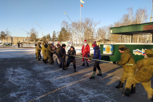 В Октябрьском районе выявили самую спортивную семью