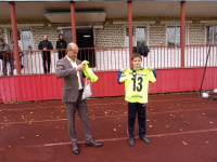 Юный спортсмен из Тамбовки получил в подарок от Владимира Путина два комплекта футбольной формы