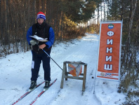 76-летний ветеран стал серебряным призером чемпионата Амурской области по спортивному ориентированию на лыжах