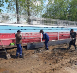В Райчихинске к середине лета обновят городской стадион при поддержке ПАО «Газпром»
