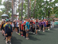 Команды пришкольных лагерей поучаствовали в спортивном мероприятии «От норм ГТО к Олимпийским играм»