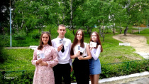 В Шимановске выпускники получили знаки ГТО