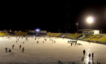 На стадионе «Амур» состоялся «Ледовый бал-2018»