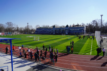 В Свободном после капремонта открыли стадион «Локомотив»