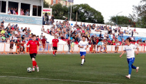 Первый матч по футболу сильнейших команд приграничных регионов на "Кубок Дружбы" состоялся в Благовещенске