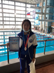  Амурчанка завоевала медаль на Кубке Сибири по плаванию