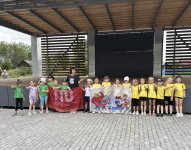 Городской парк - арена ГТО, объединившая дошкольников в Завитинске