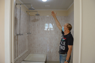 Для воспитанников Амурской областной спортивной школы обновляют раздевалки и душевые