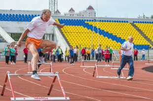 Спартакиада пенсионеров Амурской области под девизом "За активное долголетие"