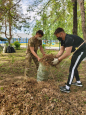 Министерство по физической культуре и спорту провело субботник
