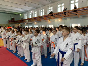Более 130 каратистов приняли участие в чемпионате и первенстве Ивановского района по киокусинкай