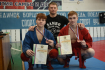 Братья-самбисты из Свободного стали бронзовыми призерами первенства России