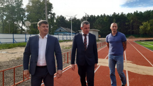 Строительство площадок ГТО и развитие «дворового» спорта: Приамурье посетил директор Департамента государственного регулирования в сфере спорта Минспорта России Андрей Марков