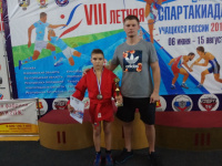 Илья Замыслов стал серебряным призером Спартакиады учащихся России по самбо.